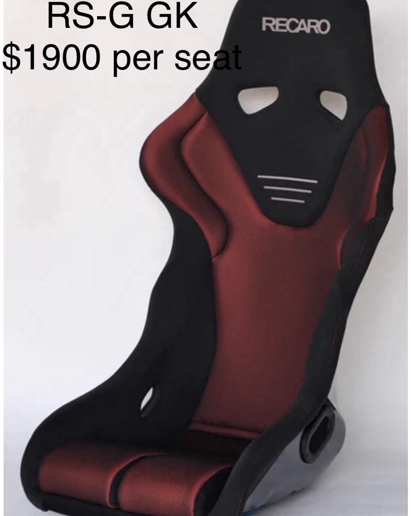RECARO SEAT - Last chance to secure discontinued models!