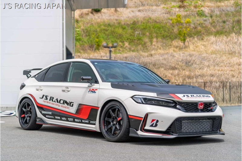 J'S RACING FL5 PHANTOM Dry Carbon Front Wing Spoiler