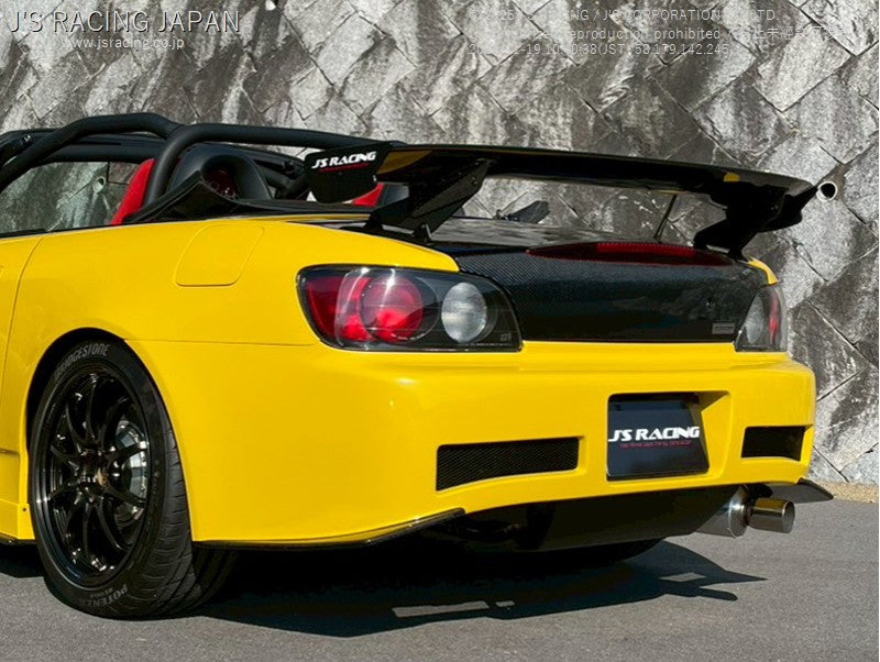 J'S RACING S2000 3D GT-WING Low Mount WET Carbon