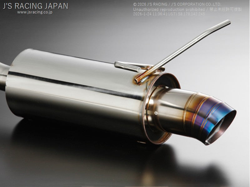 J'S RACING FD2 TYPE-R SUS Exhaust Plus 60RS - On The Run Motorsports