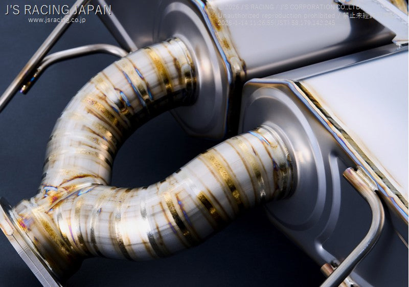J'S RACING FL5 ZX Full Titanium Muffler 76RS