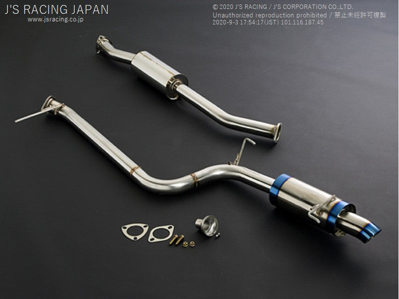 J'S RACING TSX CL7 R304 SUS EXHAUST 60RS - On The Run Motorsports