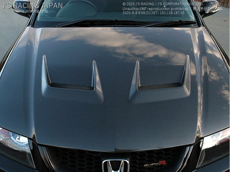 J'S RACING CL7 Type V FRP hood - On The Run Motorsports